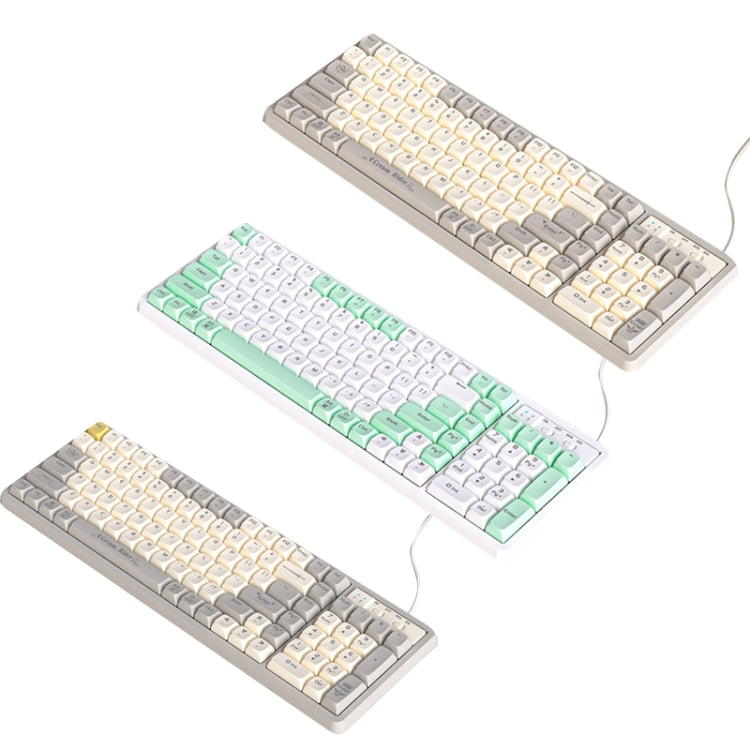 LANGTU GK102 102 Keys Hot Plugs Mechanical Wired Keyboard. Cable Length: 1.63m, Style: My Store