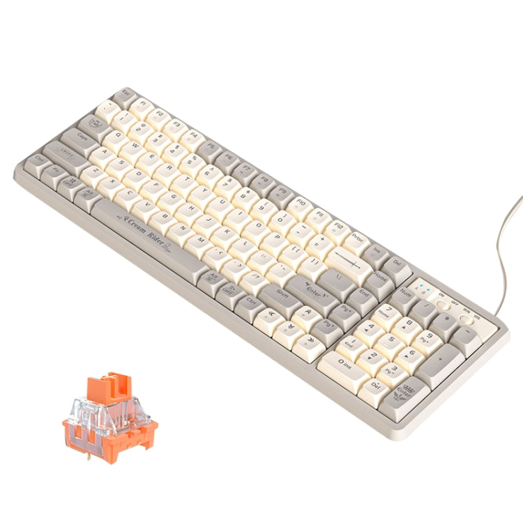 LANGTU GK102 102 Keys Hot Plugs Mechanical Wired Keyboard. Cable Length: 1.63m, Style: My Store