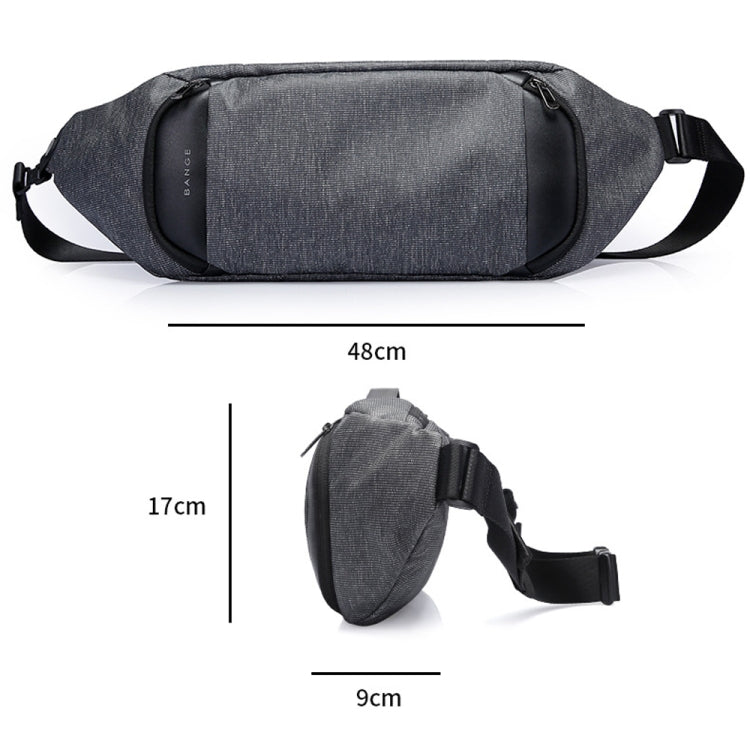 BANGE BG-2556 Men Chest Bag Thin Casual Messenger Bag Reluova