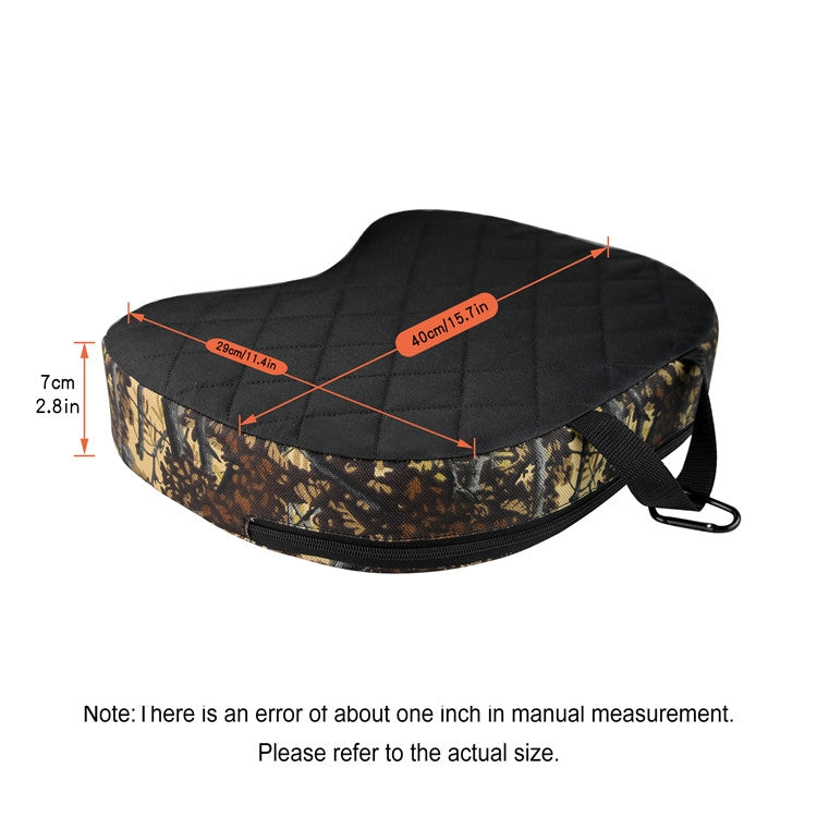 Camouflage Shaped Portable Camping Thickened Cushion, Size: