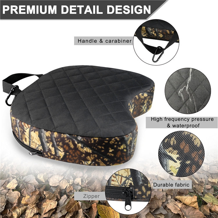 Camouflage Shaped Portable Camping Thickened Cushion, Size: