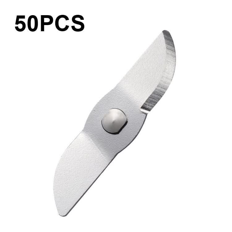 50 PCS CA-M239 Portable Fruit Juicer Blade Semi-Circle Straight 304 Stainless Steel Stirring Knife-Reluova