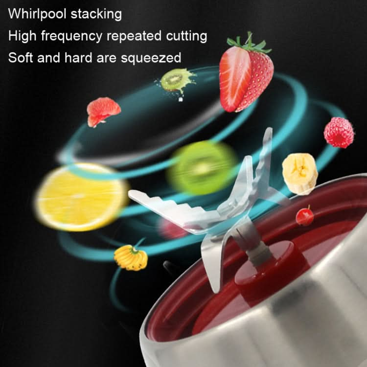 50 PCS CA-M239 Portable Fruit Juicer Blade Semi-Circle Straight 304 Stainless Steel Stirring Knife-Reluova