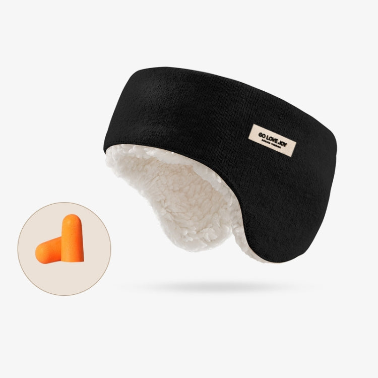 Golovejoy Winter Warm Soundproof Earmuffs + Earplugs Set Sleep Eye Mask