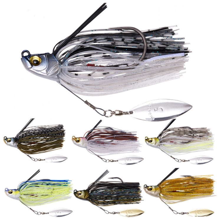 Lures Fake Bait Hubs Rotating Composite Sequins Noise Freshwater Sea Fishing Warped  Mouth Catfish Bait Reluova