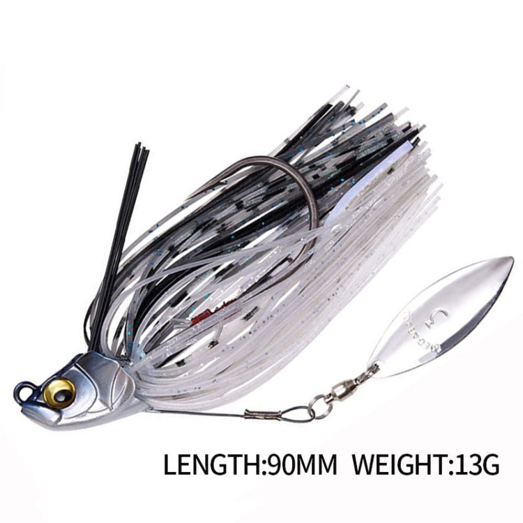 Lures Fake Bait Hubs Rotating Composite Sequins Noise Freshwater Sea Fishing Warped  Mouth Catfish Bait Reluova