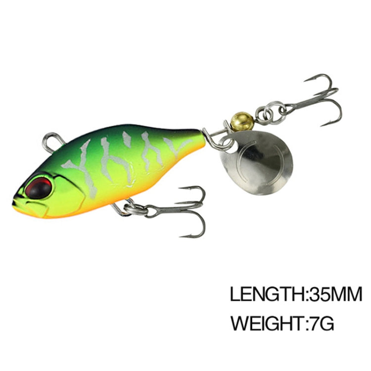 2pcs Luya Bait Shenshui VIB With Metal Tablets Fake Bait Tiller Mouth Bass Bionic Fishing Bait Reluova