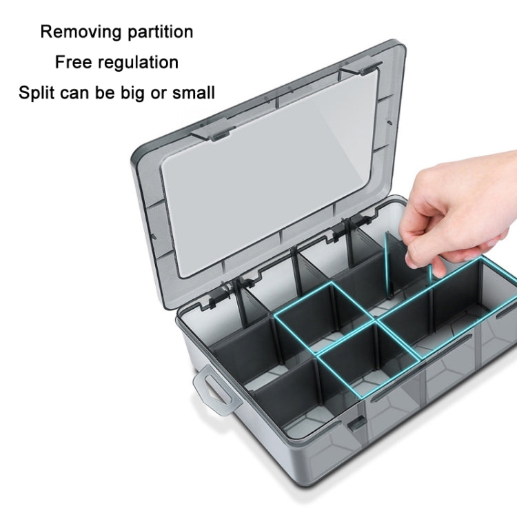 Multi-Compartment Sorted Electronic Parts Organiser, Specifications: