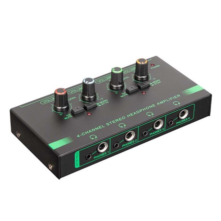 EF-4 RGB Professional 4 Channel Headphone Amplifier Studio Lossless Monitor Splitter