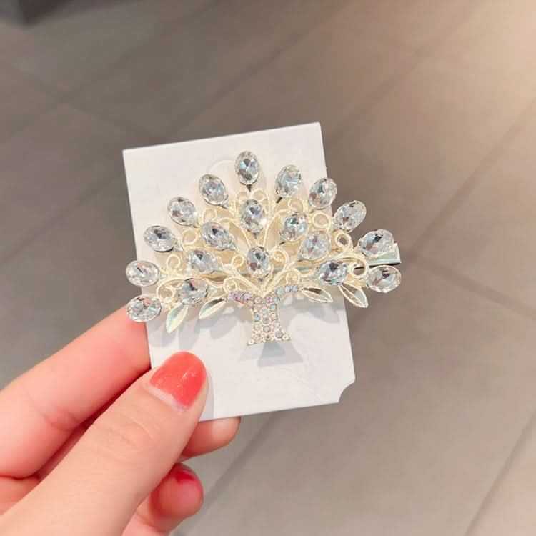 Rhinestone Fashion Hair Clips Women Bangs Headwear, Styles: Reluova