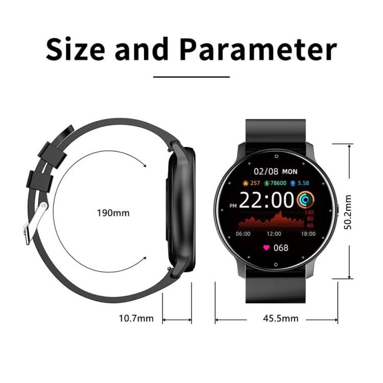 BW0223 Heart Rate/Blood Oxygen/Blood Pressure Monitoring Bluetooth Smart Calling Watch