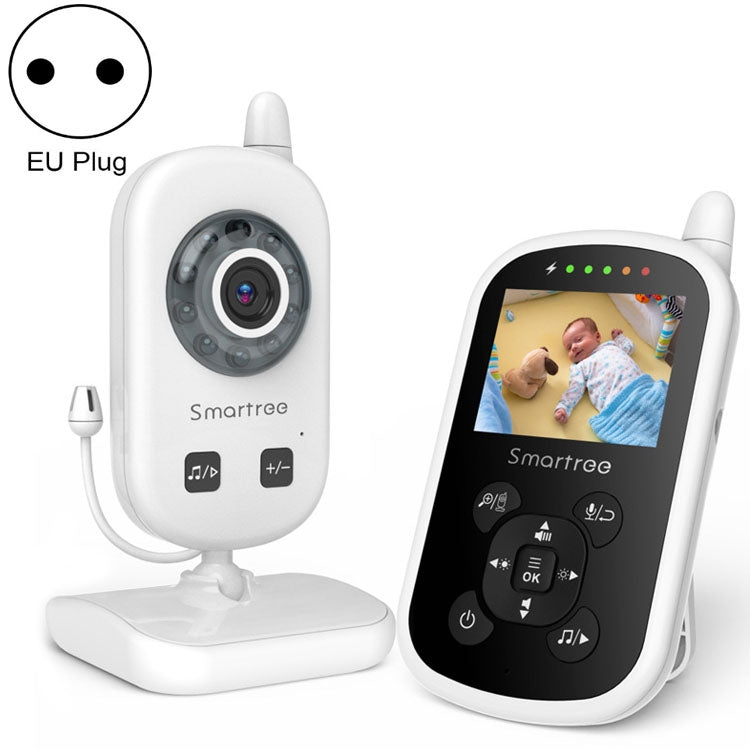 UU24 2.4 Inch Wireless Baby Monitor Camera Temperature Monitor 2 Way Audio VOX Lullaby