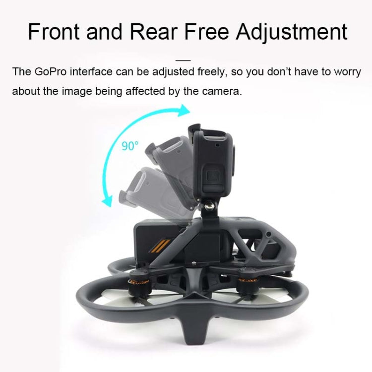 For DJI Avata CQT Upper Expansion Adapter Sports Camera Bracket My Store