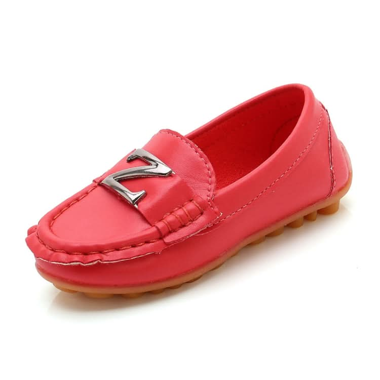 DKF-282 Lightweight Non-slip Dance Bean Shoes Children Leather Shoes, Series 3 Reluova