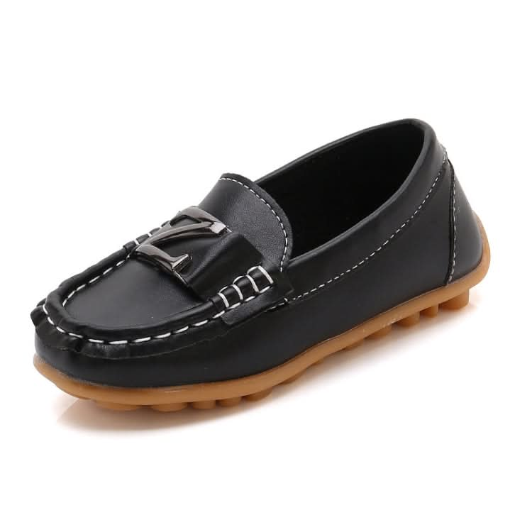 DKF-282 Lightweight Non-slip Dance Bean Shoes Children Leather Shoes, Series 5 Reluova