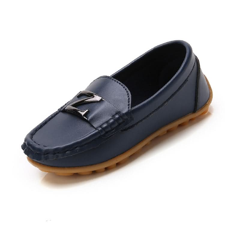 DKF-282 Lightweight Non-slip Dance Bean Shoes Children Leather Shoes, Series 5 Reluova