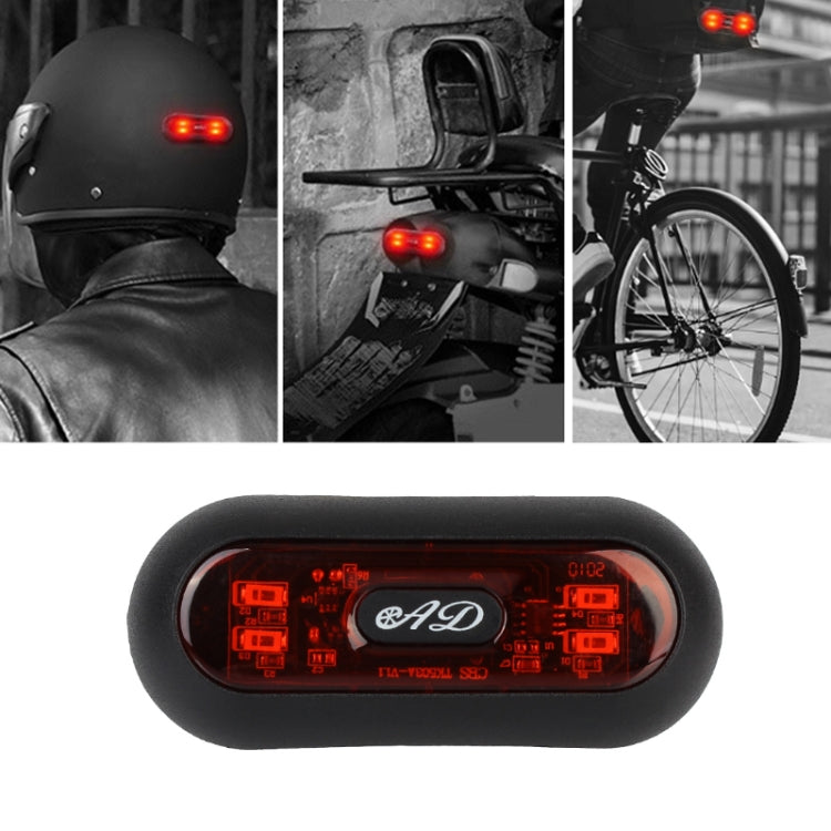 Motorbike Helmet Warning Light USB Rechargeable Waterproof Tail Light ÎҵÄÉ̵ê