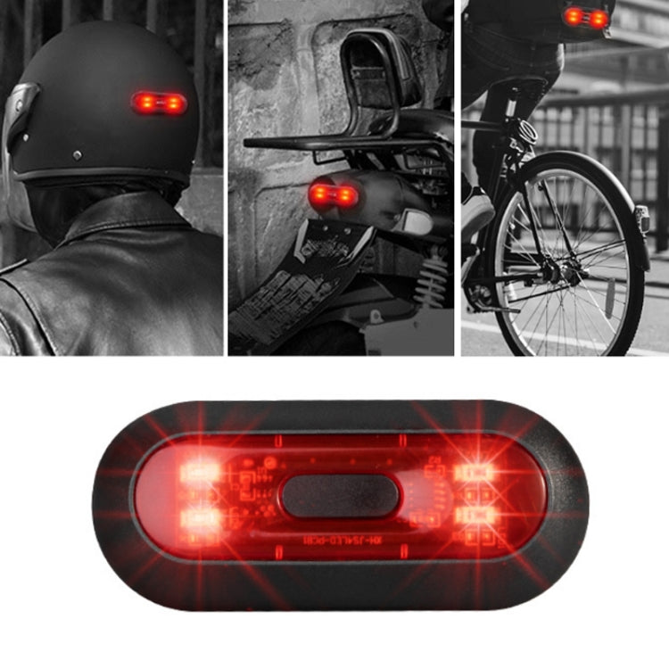 Motorbike Helmet Warning Light USB Rechargeable Waterproof Tail Light ÎҵÄÉ̵ê