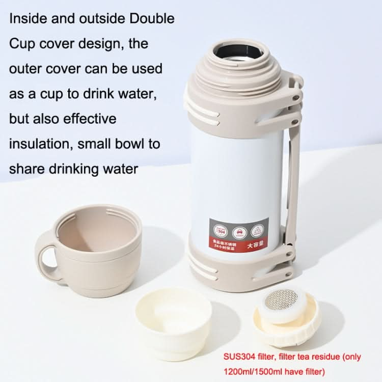 JunHeng JH-6096 Stainless Steel Insulation Pot Travel Car Water Cup, Capacity: Reluova