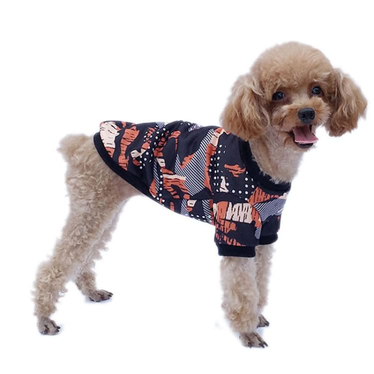 Dog Clothes Camouflage Series Fleece Sweater Small Pet Clothing - Reluova