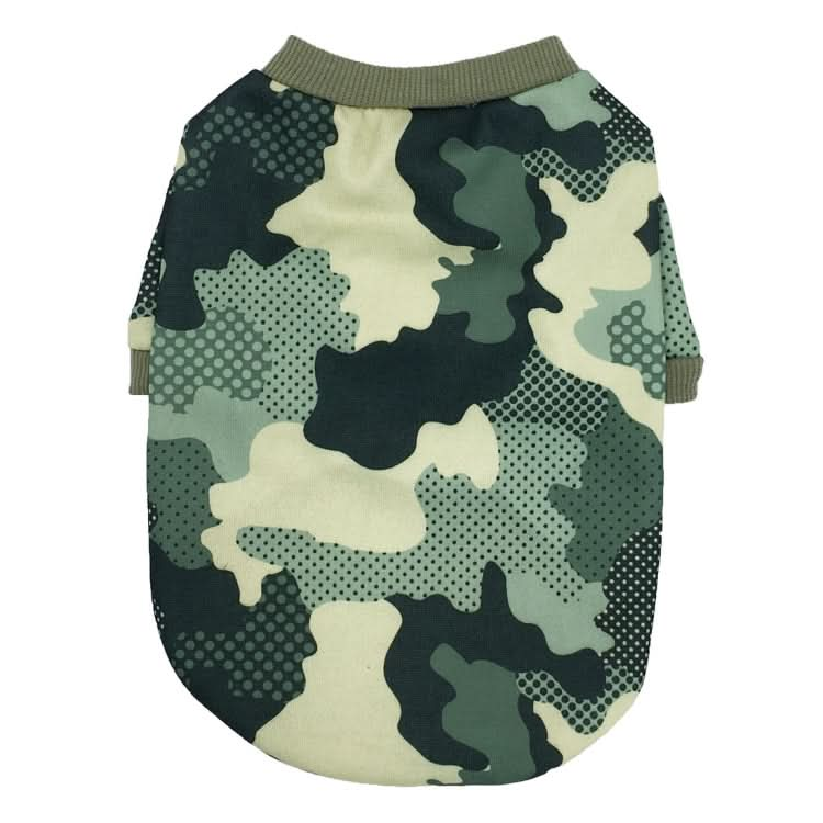 Dog Clothes Camouflage Series Fleece Sweater Small Pet Clothing - Reluova