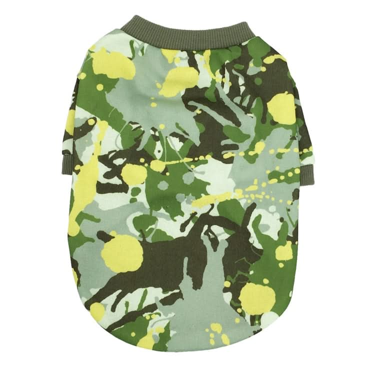 Dog Clothes Camouflage Series Fleece Sweater Small Pet Clothing - Reluova