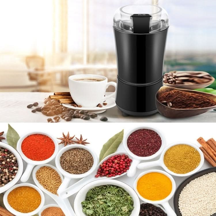 M150A Stainless Steel Electric Mini Coffee Grinder Grain Bean Grinding Machine, Spec: Reluova