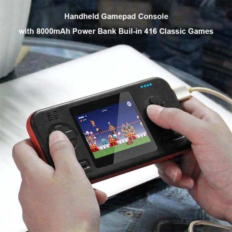 416 Pocket Console Portable Color Screen 8000mAh Rechargeable Game Machine Reluova