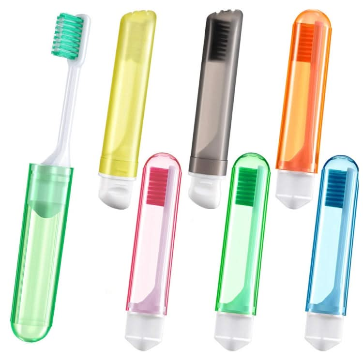 Portable Business Trip Folding Toothbrush Multi-color Super Soft Bristles Toothbrush Reluova