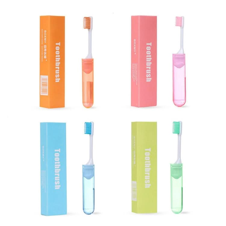 Portable Business Trip Folding Toothbrush Multi-color Super Soft Bristles Toothbrush Reluova