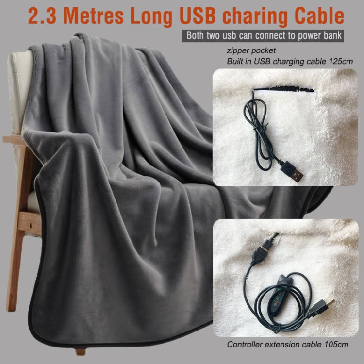 Controller Version Adjustable Temperature Timing USB Electric Heating Shawl Blanket Heating Pad My Store