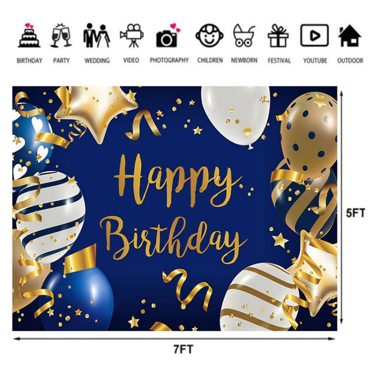 1.5x2.1m Children Birthday Party Backdrop Photography Backdrop Props