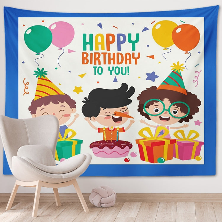 Happy Birthday Photo Backdrop Party Decoration Tapestry, Series 1