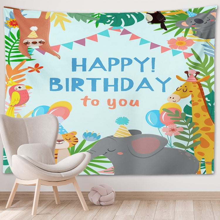 Happy Birthday Photo Backdrop Party Decoration Tapestry, Series 1 My Store