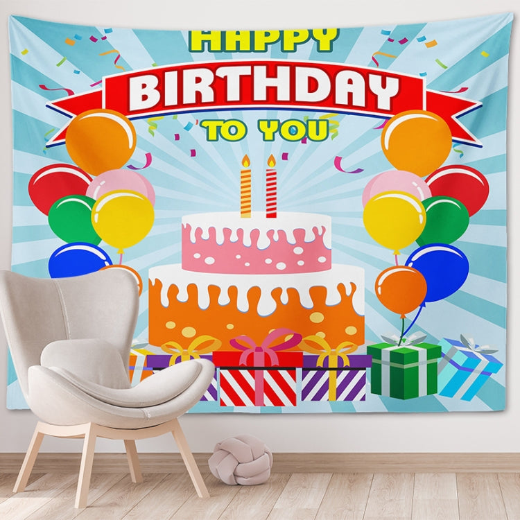 Happy Birthday Photo Backdrop Party Decoration Tapestry, Series 1