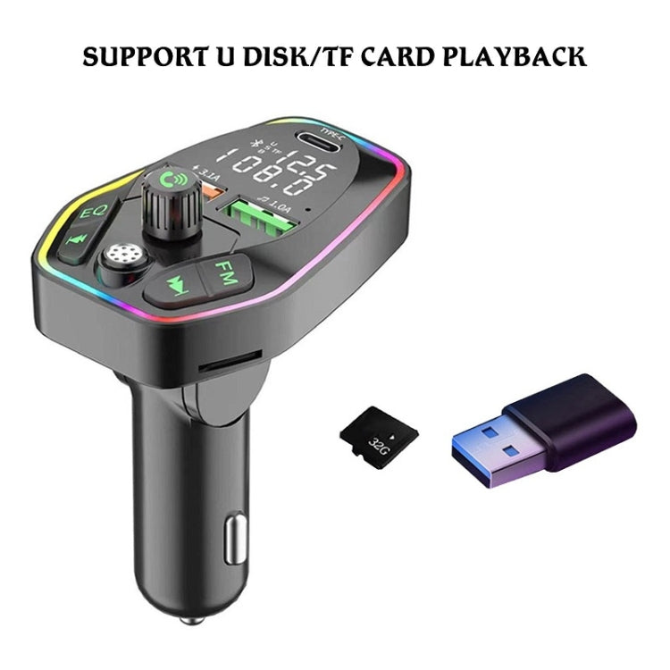 Car Bluetooth MP3 With TYPE-C Port PD Charging FM Transmitter ÎҵÄÉ̵ê