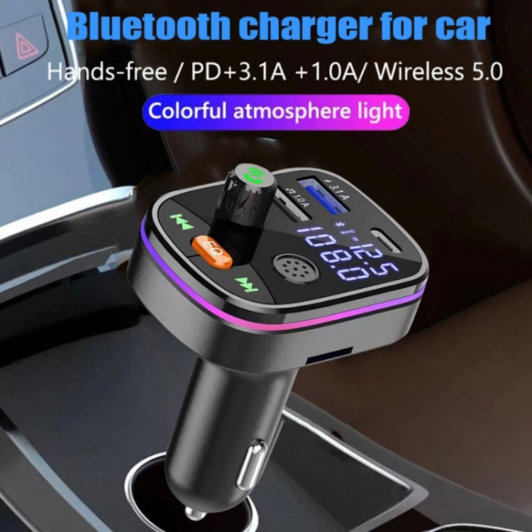 Car Bluetooth MP3 With TYPE-C Port PD Charging FM Transmitter ÎҵÄÉ̵ê