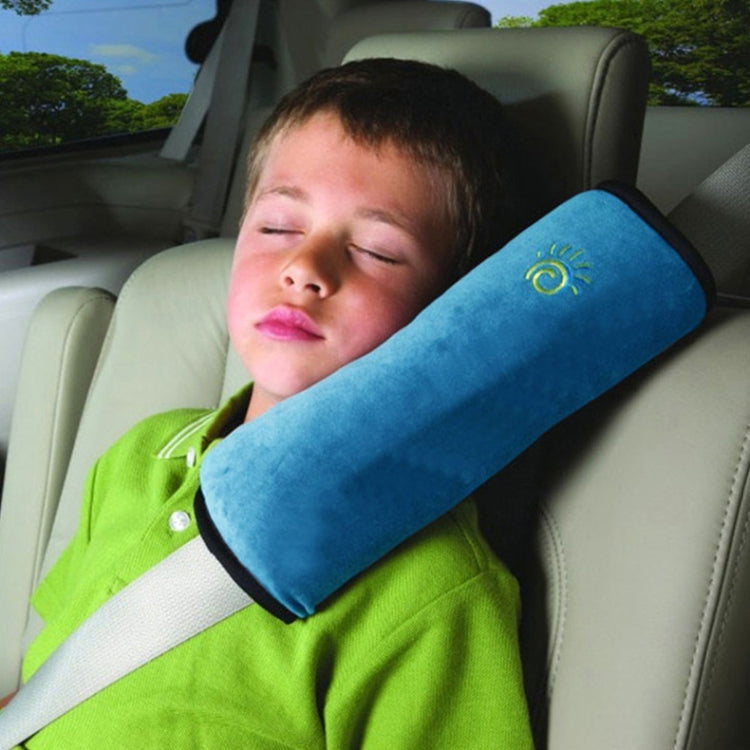 5 PCS Children Car Seat Belt Protective Cover Thickened Plush Shoulder Pillow