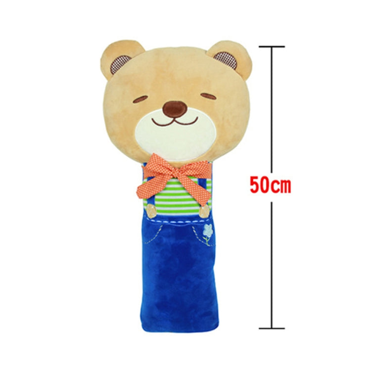 50cm Children Car Belt Cartoon Shoulder Protector Pillow