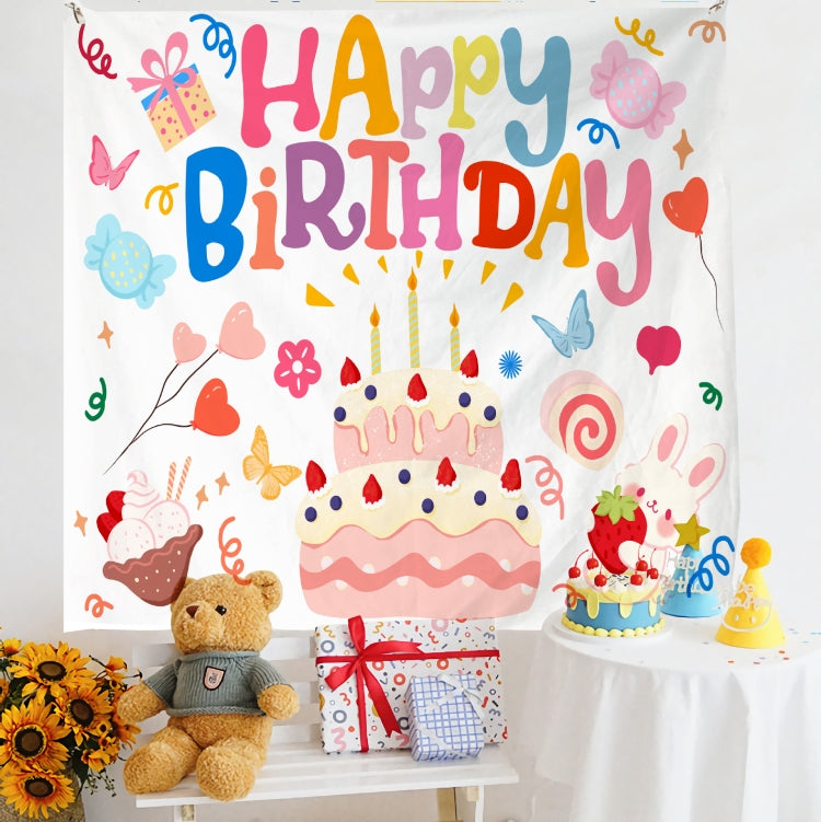 Birthday Layout Hanging Cloth Children Photo Wall Cloth, Series 1 My Store