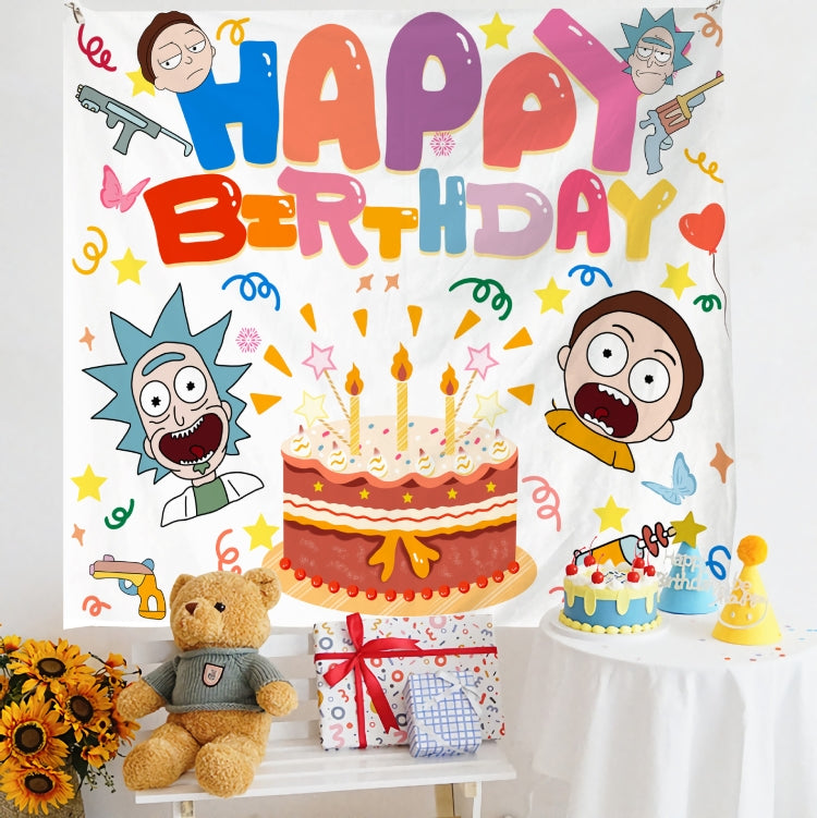 Birthday Layout Hanging Cloth Children Photo Wall Cloth, Series 1