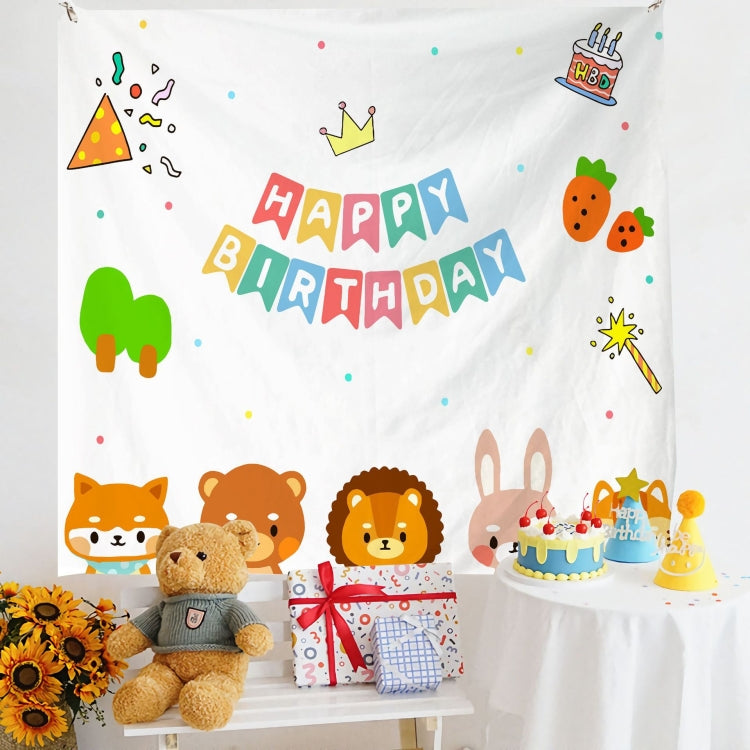 Birthday Layout Hanging Cloth Children Photo Wall Cloth, Series 1