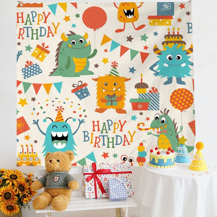 Birthday Layout Hanging Cloth Children Photo Wall Cloth, Series 1