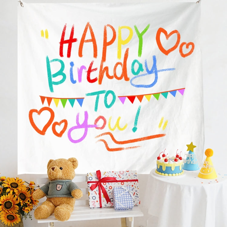 Birthday Layout Hanging Cloth Children Photo Wall Cloth, Series 1