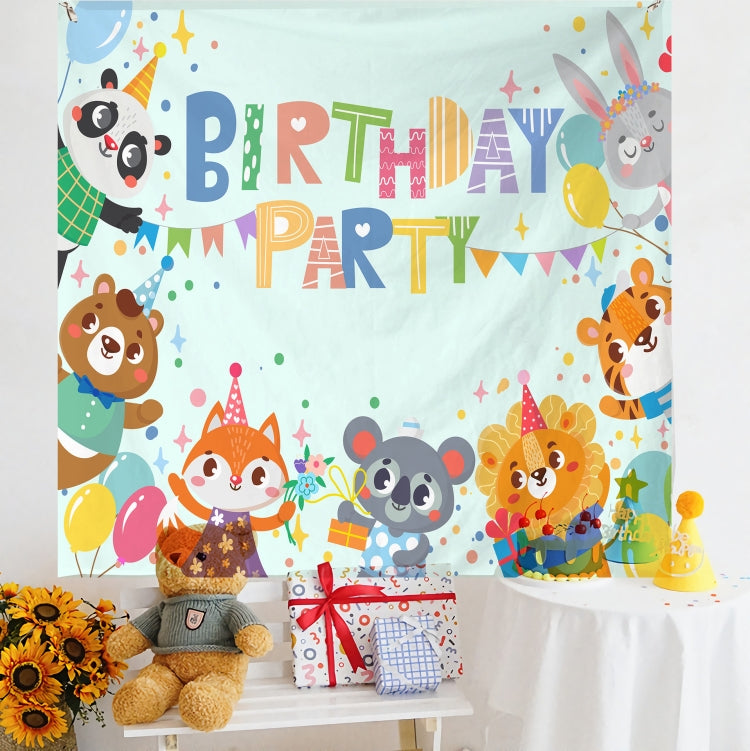 Birthday Layout Hanging Cloth Children Photo Wall Cloth, Series 3