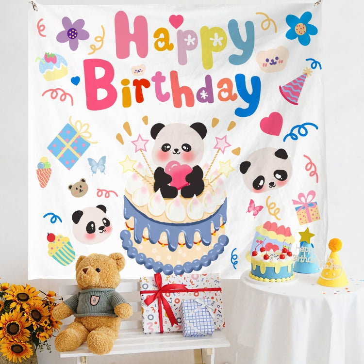 Birthday Layout Hanging Cloth Children Photo Wall Cloth, Series 3