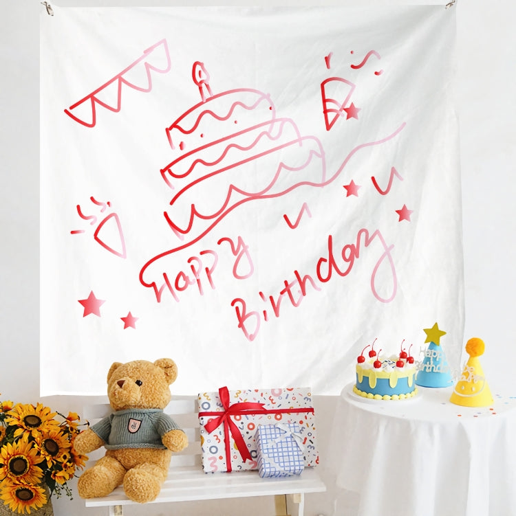 Birthday Layout Hanging Cloth Children Photo Wall Cloth, Series 3 My Store