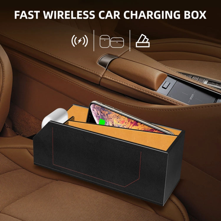 Q9 2 In 1 Multi-function Car Storage Box Wireless Charging ÎҵÄÉ̵ê