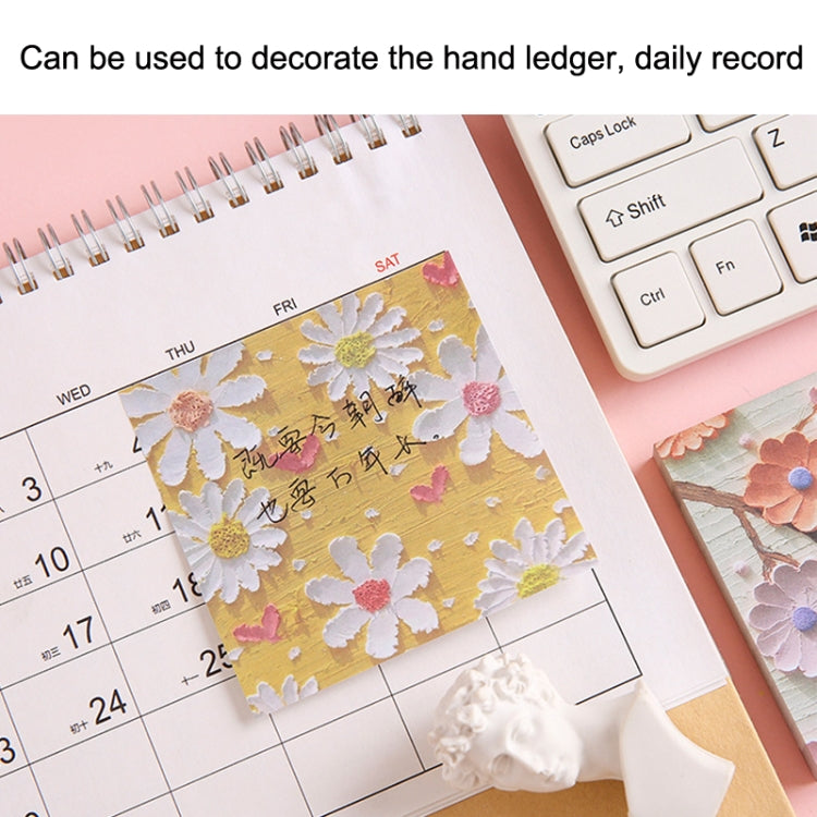 H034 10pcs Tear-off Memo Pad Message Memo Handbook Decorative Stickers My Store