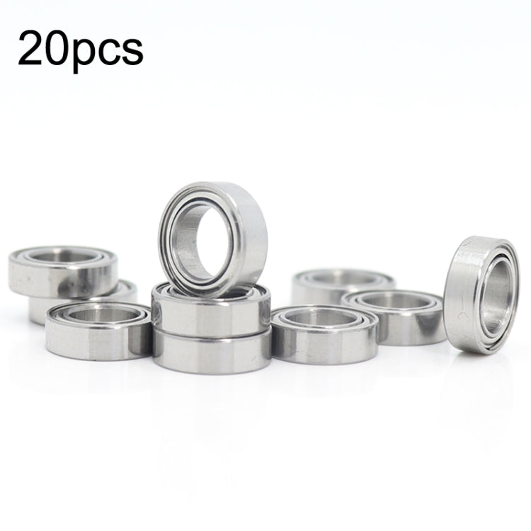 MR106ZZ 20pcs 6x10x3mm Miniature Deep Groove Ball Bearing, Style: My Store